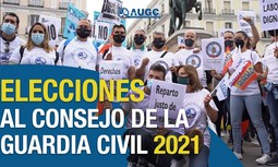 AUGC pone en marcha una web con toda la información relacionada con las elecciones al Consejo de la Guardia Civil