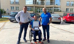AUGC Comunidad Valenciana realiza un emotivo reconocimiento a uno de sus afiliados de Alicante