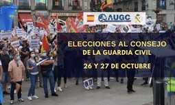 Segunda jornada para votar en las elecciones al Consejo: los guardias civiles deciden su futuro