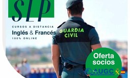 AUGC renueva el convenio con la Academia MILCOM: Prepara online el nivel SLP de inglés o francés sin pagar por la matrícula