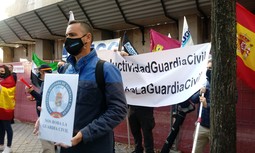 Máxima expectación entre los guardias civiles en la cuenta atrás de la concentración del 5 de junio