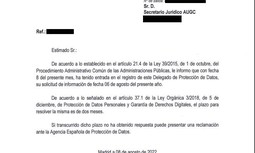 AUGC solicita la intervención del Delegado de Protección de Datos de la Guardia Civil ante el incumplimiento del derecho a la desconexión digital