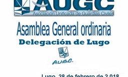 CONVOCATORIA DE ASAMBLEA GENERAL ORDINARIA DELEGACIÓN DE LUGO