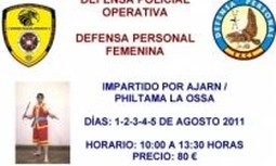 SEMINARIO INTENSIVO DE DEFENSA POLICIAL OPERATIVA Y DEFENSA PERSONAL FEMENINA