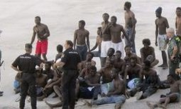 NUEVA OLEADA DE INMIGRANTES EN MELILLA