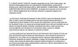 La Sede central de la Dirección General de la Guardia Civil tendrá una sala de lactancia materna