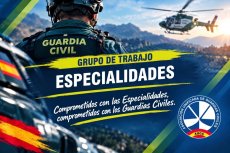 AUGC alerta de un recorte de derechos encubierto en la reforma de especialidades: SEPRONA, en el punto de mira