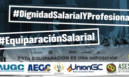 Gran repercusión de la campaña en Twitter lanzada desde AUGC en unidad de acción con otras asociaciones bajo la etiqueta #DignidadLaboralYProfesional