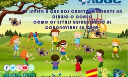 AUGC convoca un concurso de dibujo para que los más pequeños de la casa expresen cómo viven el confinamiento