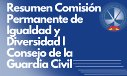 Resumen de la Comisión de Igualdad y Diversidad del Consejo de la Guardia Civil