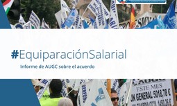 AUGC edita un pormenorizado informe para que conozcas al detalle cómo ha sido el proceso de equiparación salarial, cuyo tercer tramo se cerró en 2020