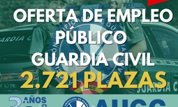 AUGC y Prefortia reclaman que el examen de ingreso en la Guardia Civil se celebre en un solo día