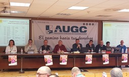 La negociación por la equiparación salarial, protagonista del Comité Confederal de AUGC