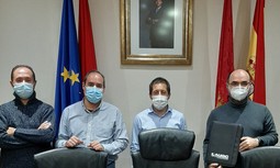 Reunión de AUGC Navarra con el presidente de la Federación de Municipios y Concejos de Navarra (FNMC)