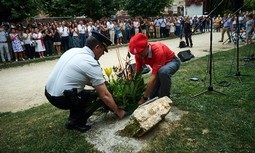 AUGC presente en el homenaje celebrado en Navarra  en memoria del subteniente Casanova, asesinado por ETA