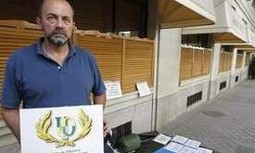 AUGC APOYA AL TENIENTE ACAMPADO FRENTE AL MINISTERIO DE INTERIOR EN BUSCA DE JUSTICIA