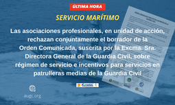 Orden Comunicada para Patrullas Medias de la Guardia Civil