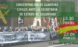 Nueva concentración de las asociaciones en unidad de acción para exigir una equiparación salarial real y transparencia en el proceso