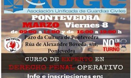 AUGC Pontevedra sigue apostando por la formación de los guardias civiles