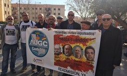 AUGC celebra que se den pasos para alcanzar el reconocimiento público a guardias civiles expulsados por alcanzar el derecho de asociación profesional