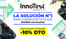 Prepara las oposiciones de ingreso a la Guardia Civil con Innotest, la herramienta líder que te traemos con un 10 % de descuento