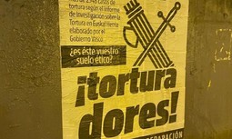 AUGC denuncia la aparición de carteles que acusan gravemente a los agentes de la Guardia Civil de ser “torturadores"