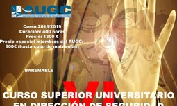 Recuerda que, como afiliado a AUGC, puedes obtener el título de Director de Seguridad en condiciones económicas muy ventajosas