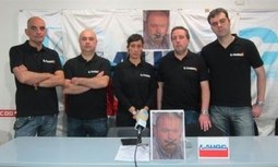 Expedientan al secretario general de AUGC Cantabria por asistir en silencio a una rueda de prensa