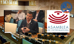 Juan Fernández, secretario general de AUGC, exige modernización y justicia para la Guardia Civil en la Asamblea de Extremadura