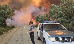 Guardia Civil: Compromiso sin descanso en los incendios de Zamora, León y Palencia