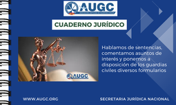 AUGC lanza el cuaderno jurídico