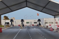 Zona de control española en Gibraltar