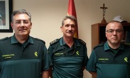 Primer encuentro con el nuevo Jefe de la Comandancia de Navarra