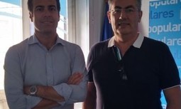 Encuentro de AUGC Navarra con un diputado del Parlamento Europeo