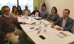 Reunión de representantes de AUGC Navarra con Ciudadanos