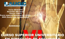 El título de Director de Seguridad, al alcance de afiliados de AUGC y familiares en condiciones económicas óptimas