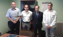 La JDP de AUGC-Valladolid se reúne con el senador Santiago López Valdivielso.