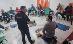 AUGC Badajoz forma a guardias civiles en técnicas RCP