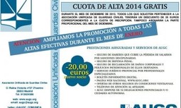 AUGC: CONTINUAMOS LA CAMPAÑA DE AFILIACIÓN DURANTE EL MES DE ENERO. AFILIATE A LO MEJOR