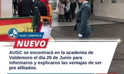 La Asociación Unificada de Guardias Civiles estará a disposición de los compañeros del Colegio de Guardias Jóvenes de Valdemoro