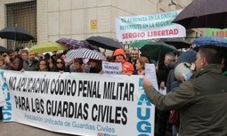 Miércoles 4 de marzo, concentración frente al Ministerio del Interior contra la aplicación del Código Penal Militar
