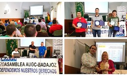 AUGC Badajoz celebra su XX Asamblea Provincial