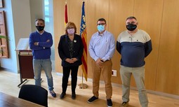 Representantes de AUGC en la Comunitat Valenciana se reúnen con la delegada del Gobierno