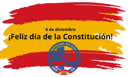 AUGC rinde homenaje a la Constitución Española y reclama derechos para los guardias civiles