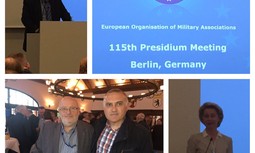 AUGC traslada a Europa la problemática de los guardias civiles invitada a Berlín por Euromil