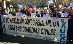 AUGC celebra la Proposición de Ley del PSOE para la abolición del Código Penal Militar en la Guardia Civil