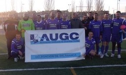 AUGC SALAMANCA CON EL EQUIPO DE FUTBOL