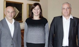 AUGC Baleares informa a la presidenta del Govern de los problemas que padecen los guardias civiles destinados en las islas