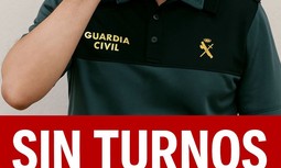 El Generalato sigue frenando la jornada laboral de la Guardia Civil, más horas y menos derechos que la Policía Nacional.