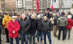 AUGC, presente en la concentración celebrada en Pamplona en memoria de las víctimas de ETA y en repulsa del terrorismo